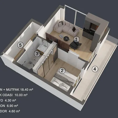 Solo Tourism Boutique Demircikara Appartement *